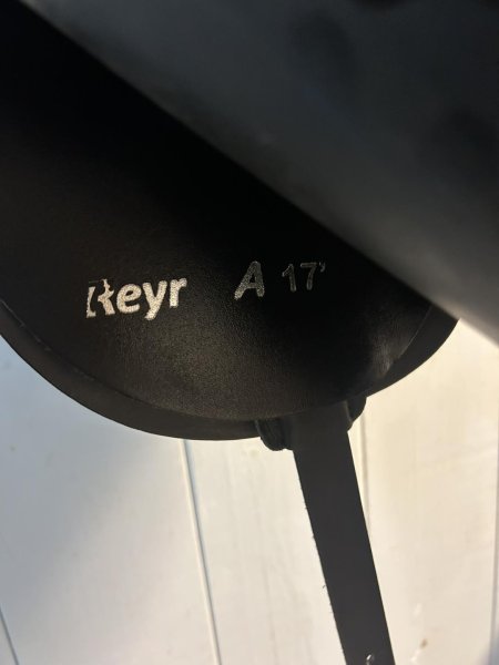 Zoom bild av töltrider islandshästsadel