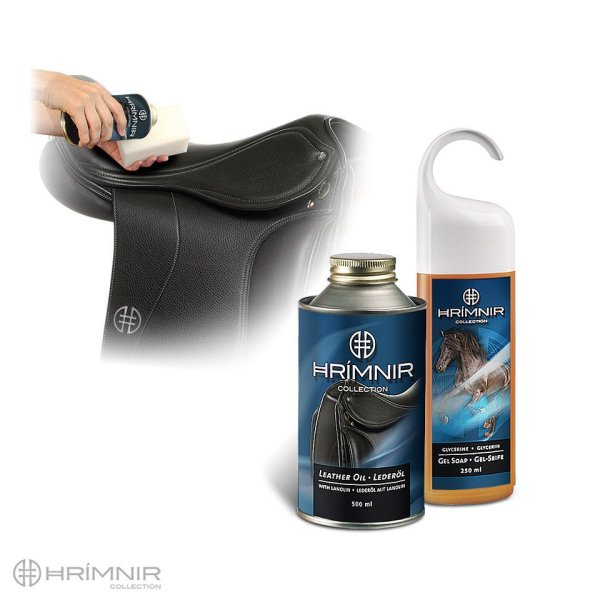 Zoom bild av lädertvål